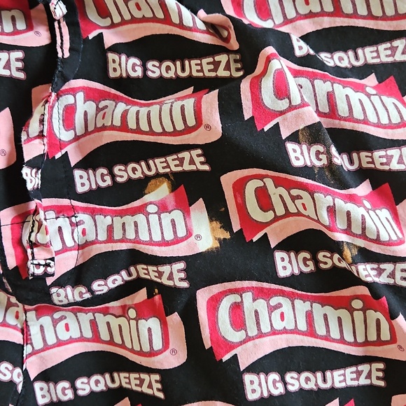Charmin Big Squeeze pajama Pants L Costume Gag Gift - Picture 3 of 5